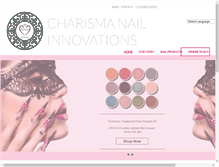 Tablet Screenshot of charismanail.com